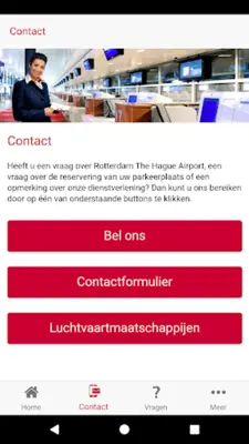 Rotterdam The Hague Airport android App screenshot 4